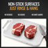 Titanium Cutting Board for Kitchen Dual-Sided Scratchless Pure Titanium & PP Surface, Non-Slip, Rust-Proof, Odor