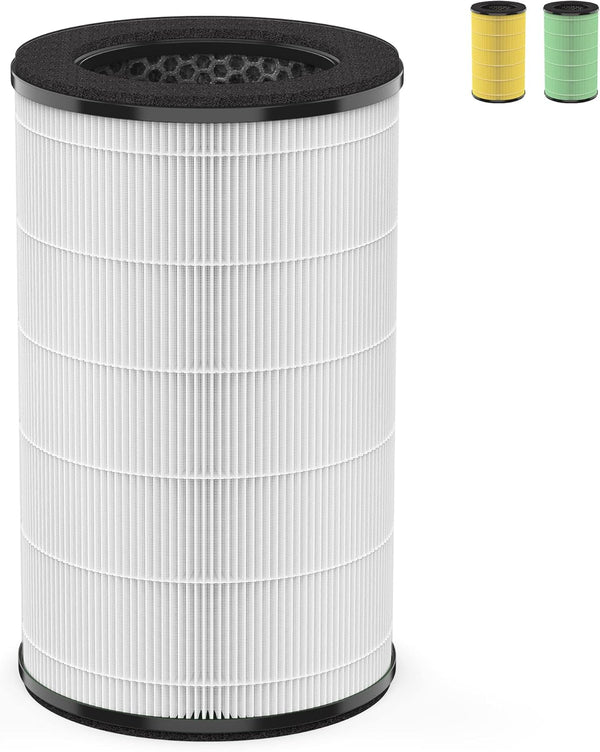 AP-T30FL Replacement Filter - Compatible with Homedics Air Purifier AP-T30, AP-PET35FL Filter for Total Clean
