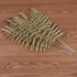 NUOBESTY 12pcs Christmas Artificial Flashing Leaves, Xmas Tree Hanging Ornament for DIY Wreath Crafts & Decorations