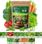 10 Vegetable Seeds Pack - Non GMO, Heirloom - Basil, Snap Pea,