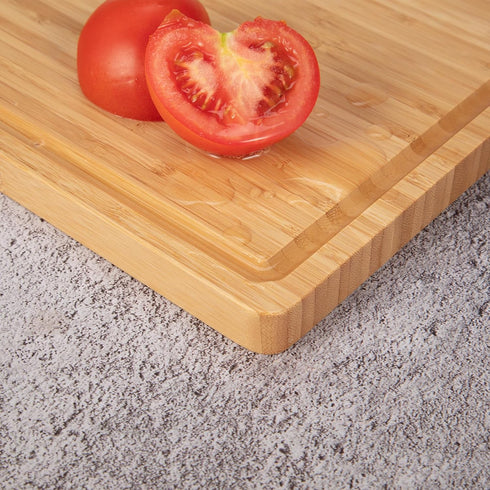 GAOMON 30" Counter Extra Large Bamboo Cutting Board, Huge Wood Cutting Boards for Stove Top to Add Space, Noodle