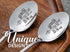 Engraved Ice Cream Spoons, Gifts for Couple, 2 Pcs Stainless Steel Coffee Spoon for a Lifetime Together