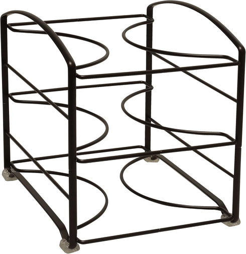 Deco Brothers Wrap Organizer Rack, 3 Tier, Bronze for Kitchen Cabinet