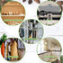 Cedar Blocks for Clothes Storage 50 Pack, 30 Cedar Rings & 20 Cedar Balls, 100% Natural Aromatic Cedar Accessories for