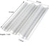 Stainless Steel Perforated Baguette Bread Pan, 15"x10" Loaf Pans for Baking, 3 Waves Toaster Oven Baking Tray (1 Pack)