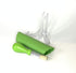 BonCera 4pcs Premium Ceramic Garlic Grater Set - Handmade Olive Design Grater Plate with Garlic Peeler, Gathering Brush