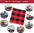 Buffalo Plaid Check Rug 35.4 x 23.6 Inch, Outdoor Indoor Front Porch Doormat, Washable Woven Decor for Home
