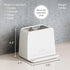 2-Slot, Counter YouCopia The Ledge Toothbrush Holder, Bathroom Vanity Organizer with Cord Slots, Removable Base
