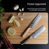 Shun Cutlery Small Hinoki Cutting Board, 10.75" x 8.25" Wooden Japanese Chopping Board for Kitchen