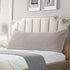 Reafort Ultra Soft Sherpa Body Pillow Cover with Zipper Closure, 21"x54", Taupe