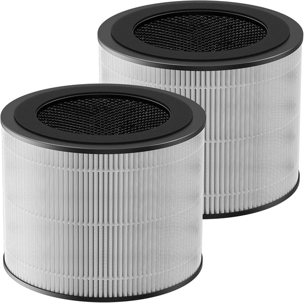 DR-HAP002 True HEPA Replacement Filter Compatible with Dreo Macro Pro, Macro Pro S, 3 Stage Deep Filtration