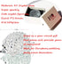 H&D HYALINE & DORA Cut Clear Crystal Hedgehog Animal Figurine - Glass Ornament Collection