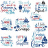 Cruise Ship Door Decorations, 10PCS Large Magnetic Cabin Magnets for Funny Carnival Cruise Birthday Decorations