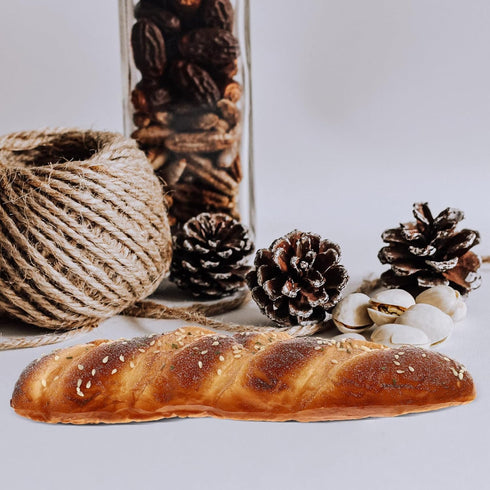 STOBOK Simulated Artificial Bread Prop: Fake French Loaf Adornment for Table Photo, Indoor Decoration Display