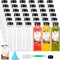 SUPERLELE 36pcs 12oz Plastic Juice Bottles with Caps, Reusable Juicing Bottles, Clear