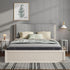TB01BW062 TUTOTAK Small Side Table, Narrow End Table, Skinny Sofa Table, Slim Nightstand, Couch Table, Living Room, Bed