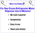 Premium Frozen Water Line Tool - Quickly Unfreeze Your Refrigerator Water Dispenser