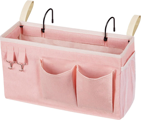 Loghot Bedside Caddy/Bedside Storage Bag Hanging Organizer for Bunk and Hospital Beds,Dorm