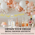 Deluxe Mimosa Bar Supplies Decoration Kit - 93Pcs Drink Tray, Mimosa Bar Sign, But First Mimosas Banner & More - Bridal