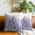 Sweetshow Spring/Summer 18 18 Inches Set 2 Purple Lavender Pillowcovers Purple Flowers Leaves Throw Pillow Covers
