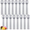 Gejoy 16 Pcs Ice Cream Scoop 7 Inch Nonstick Anti Freeze Ice