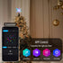 9.85'' 3D Smart Christmas Star Tree Topper Lighted Plug in, Outdoor Foldable Lightweight Moravian Star Tree Topper