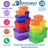 Portion Control Containers DELUXE Kit (28-Piece) with COMPLETE GUIDE + 21 DAY PLANNER + RECIPE eBOOK