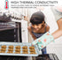 Stock Your Home Aluminum Pans, Cookie Sheet Baking Pans (15 Pack) Disposable & Durable