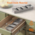 Lifewit Compact Flatware Drawer Organizer, Narrow Plastic Cutlery Holder for Kitchen Drawers, Spoons, Forks and Knives,