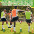 Maxdot 24 Pack 14.2 OZ Soccer Plastic Cups with Lid and Straw Bulk Soccer Cup with Lid and Straw Clear Reusable Plastic