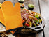 Professional Silicone Oven Mitts, Heat Resistant Non-Slip Cooking Gloves, Best Kitchen Potholders, Orange