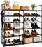 Gmrithaf Shoe Rack - 6 Tier Shoe Organizer Storage Rack with Non-Woven &