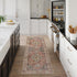 Lahome 2x5 Oriental Hallway Runner Rug, Washable Non Slip Kitchen Rug with Rubber Backing for Hallways