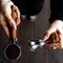 54mm Espresso Tamper for Breville Espresso Machines V2, Rosewood KNODOS Auto Leveling Double Spring Loaded Design