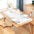 Wolkemer Small Rectangle Tablecloth Elegant White Lace Jacquard Side Coffee Table Tablecloth