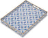 Evil Eye Rectangular Serving Tray with Handles Plastic Decorative Trays for Coffee