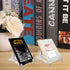 Acrylic Plate Stands, Adjustable Picture Frame Display Holder, Clear Easel Stand for Home Office, Festival Party