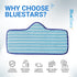 6 Pack BlueStars Microfiber Pad Compatible with Dupray Neat Steam Cleaner - Durable, Reusable and Machine Washable