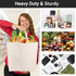 Segarty 12 Pack 20x15.7 Canvas Tote Bag for Women, Reusable Blank Shopping Bag, Natural Cotton Shoulder Bags Aesthetic