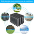 Luxiv Mesh Window Air Conditioner Cover - Black Dust-Proof Waterproof AC Cover for Outdoor Use (17Wx12Dx13H)