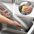 Over The Sink Stainless Steel Roll Up Dish Rack, Roll Out Dish Drying Rack for Kitchen Dishes, Cups