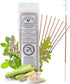 100 Pcs Farm Raised Candles - USA Made Mintronella Natural Mosquito Repellent Sticks for Outdoor Insect