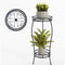 Plant Stand for Indoor Outdoor,Tall Black Metal Rustproof Stable Plant Stands,2 Tier