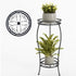 Plant Stand for Indoor Outdoor,Tall Black Metal Rustproof Stable Plant Stands,2 Tier