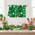 FUTBU Set 2 18x26 Inch St. Patrick's Kitchen Towels, Green Clover Shamrock Dish Towels of for Bathroom Decorations