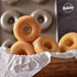 Donut Pan, Nonstick 6 Cavity Ring Doughnut Pan for Baking, Set of 2, Champagne Gold