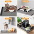 Waterproof Under Sink Mat - 34” x 22” Cabinet Liner for Kitchen & Bathroom, Silicone Tray