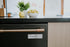 Dishwasher Magnet Clean Dirty Sign, Strong Universal Dirty Clean Dishwasher Magnet Indicator for Kitchen Organization, Slide Rustic Farmhouse Black and White Wood
