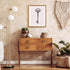 Zezzxu Large Iron Skeleton Key - Giant Cast Iron Key Prop for Wall Decor