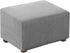 Flamingo P 1 Piece Stretch Ottoman Cover Folding Storage Stool Furniture Protector